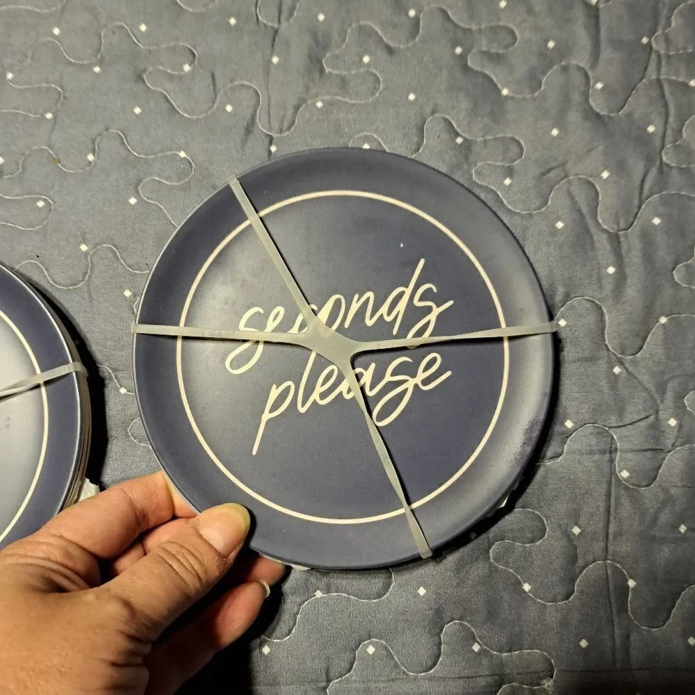 Seconds Please dessert plates